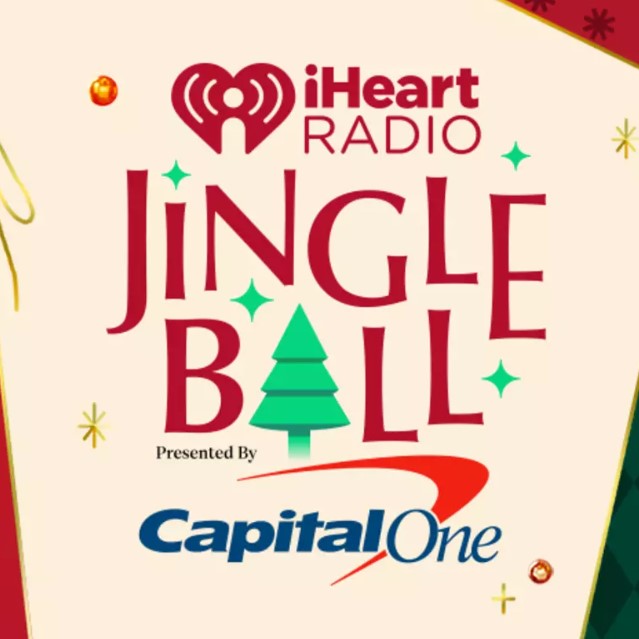 Official poster for iHeartRadio's 2023 Jingle Ball.