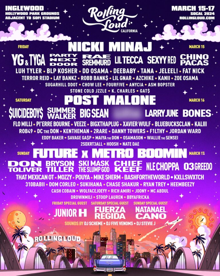 Rolling Loud 2024 Poster
