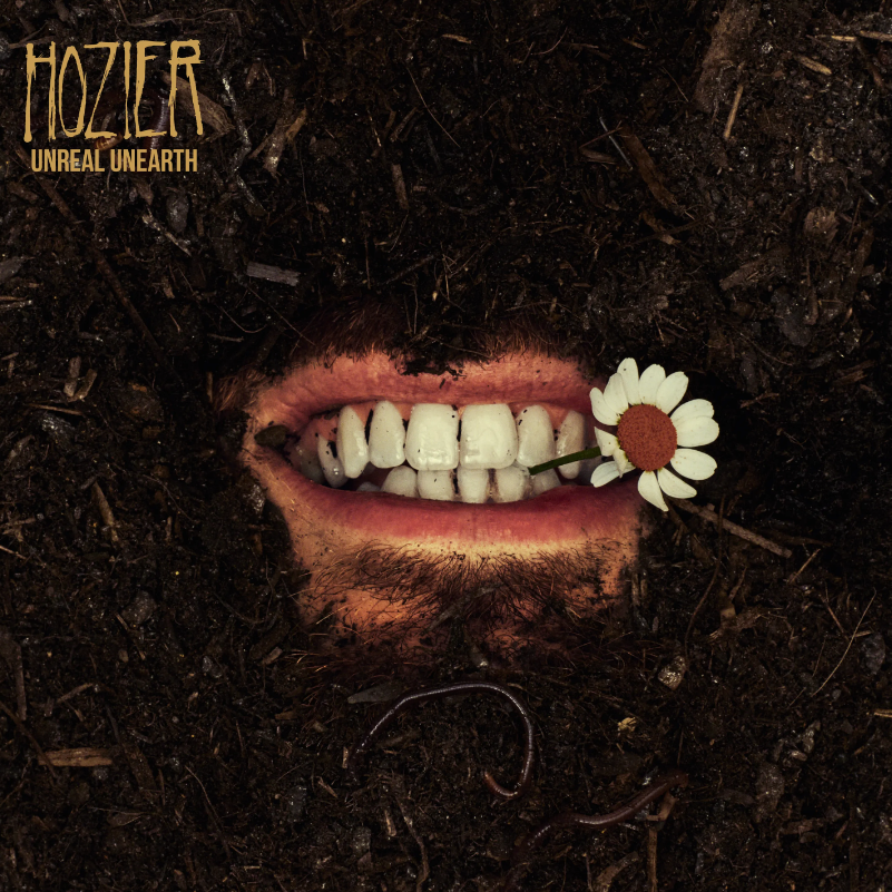 The album cover for Hozier's 'Unreal Unearth,' Music Daily's pick for 4th best album of 2023. 