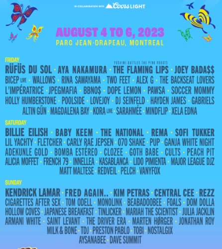 Osheaga Fest Announces Noah Kahan & SZA as Headliners • Music Daily