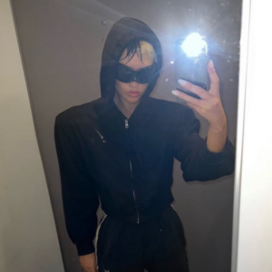 Posted to Playboi Carti's Instagram alongside the song's release on Youtube, this is presumably the album art for the Atlanta MC and Travis Scott's joint single, "BACKR00MS."