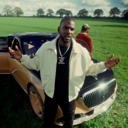 A still of Skepta from the music video for "Gas Me Up," his newest single and the second released in the past month as speculation builds around a potential new album.