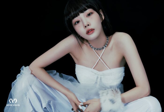 CHUNG HA for More Vision. Taken from @MOREVISIONKR X.
