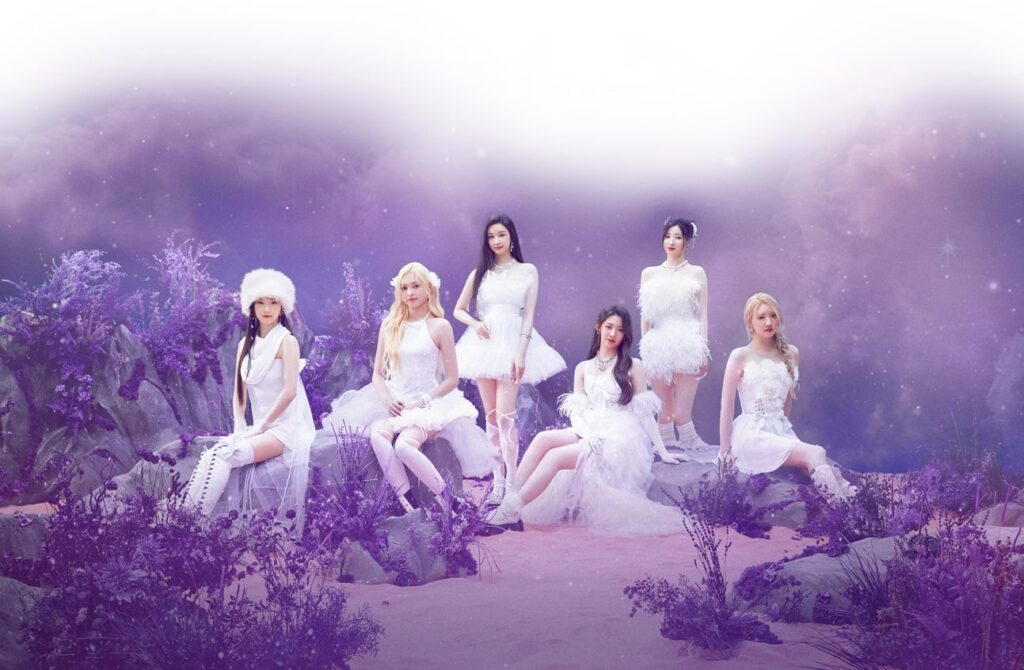 BABYMONSTER's "Stuck In The Middle" concept art. Credit: YG Entertainment.