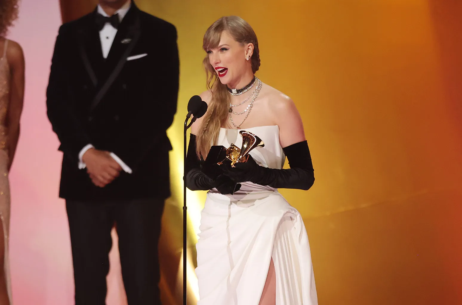 Taylor Swift at the 66th GRAMMYs