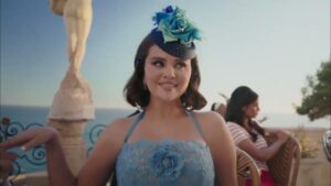 Selena Gomez makes a splash with new single, "Love On," accompanied by a French-inspired music video with picturesque views.