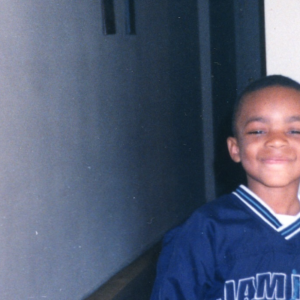 A childhood photo of Vince Staples, posted in the lead up for his most recent project, 'Dark Times.' Taken from @vincestaples on IG.