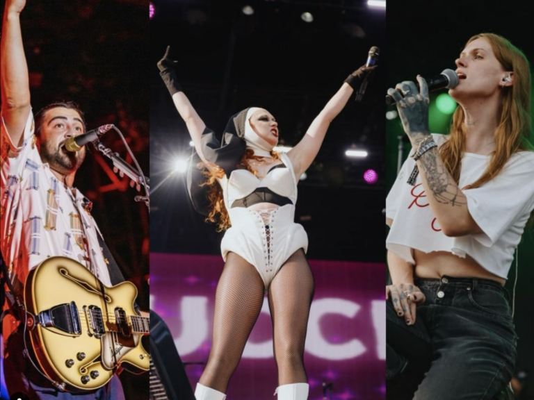 Noah Kahan, Chappell Roan and Ethel Cain at Hinterland 2024