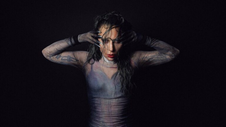 Lady Gaga "Disease" Promo Shoot (Courtesy of Interscope Records)
