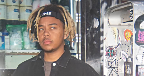 A still of Cordae, posted shortly before "Syrup Sandwiches" with Joey Badass was released. Taken from @cordae on Instagram.
